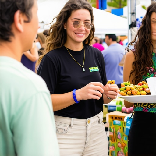 Denver local business hosting community event with customers