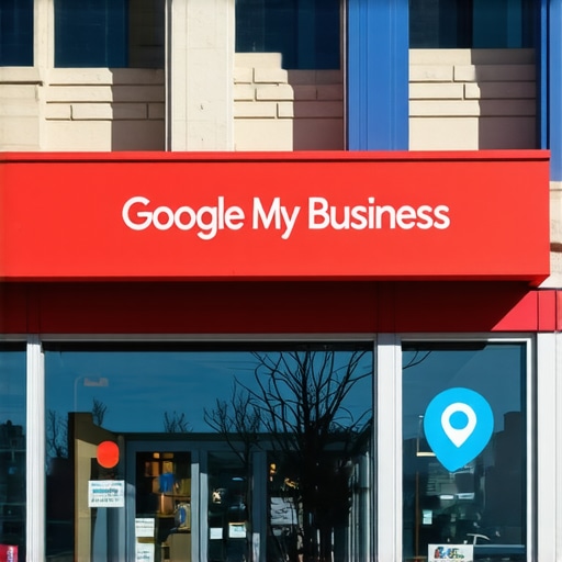 Denver storefront with Google My Business signage and local SEO indicators