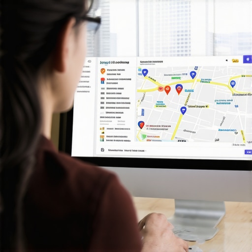 Consultant reviewing Denver Google My Business profile analytics