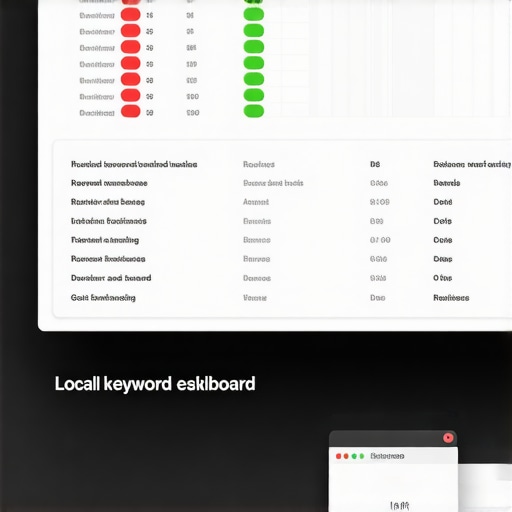 Dashboard screenshot demonstrating keyword position tracking in SEMrush for Denver SEO