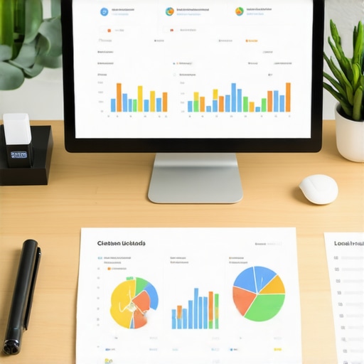 Screenshot of SEO analytics dashboards and citation management platforms used for maintaining Google Maps rankings.